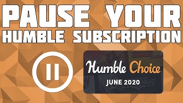 How to Pause your Humble Monthly Subscription in 2020!