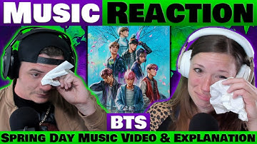 BTS - Spring Day Music Video & Explanation REACTION | Deep Emotions & Tears @HYBELABELS