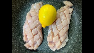 Chicken breast dinner, quick and easy | My Husband's Favorite Food.