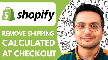 How to Remove Shipping Calculated at Checkout in Shopify - 2025 (Full Guide)