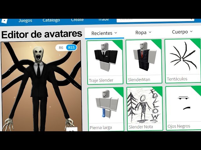 Creamos El Perfil De Slenderman En Roblox Rovi23 Roblox Youtube - download creamos el perfil de la monja en roblox rovi23