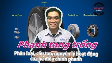 Phanh tang trống ( Drum brake ) #3|MaxAuto #maxauto #ôtô #car #oto #xemáy