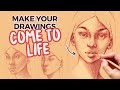 how to shade faces for beginners | tutorial