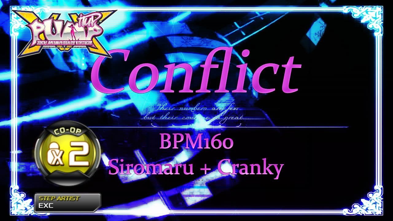 [PUMP IT UP XX] 컨플릭트 (Conflict) CO-OP (2)