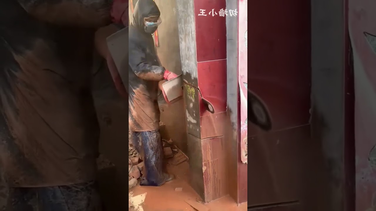 Part 280 Professional cutting of concrete red brick wall demolition Wall cutting machine source.