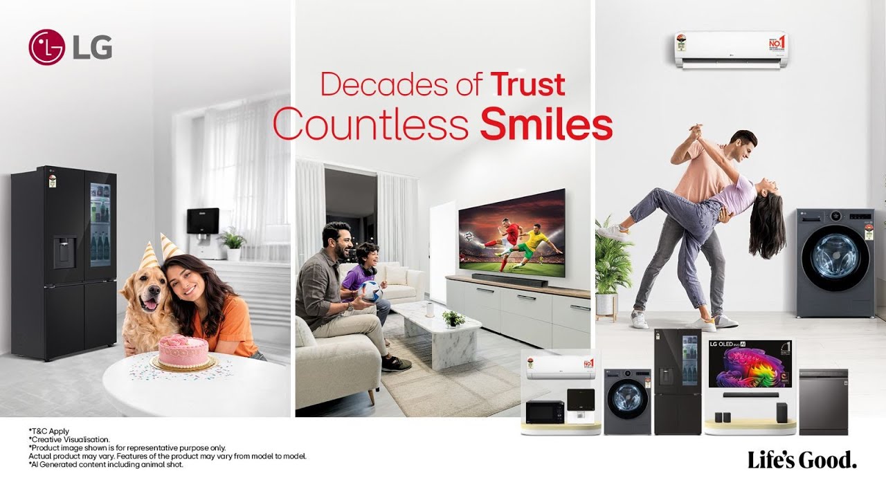 Decaded of Trust, Countless Smiles | LG India
