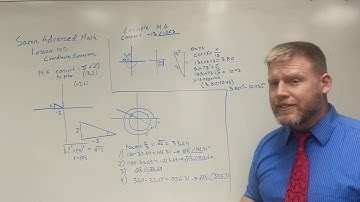 Saxon Advanced Math Lesson 14 Coordinate Conversion part a