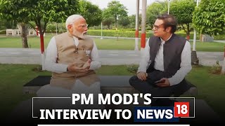 PM Modi's interview to Amish Devgan of News18 channel