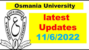 OU Latest Updates 🔥|| 11/6/2022 || OU UPDATES.COM