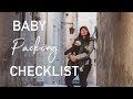 Baby Travel Packing Checklist | How to Pack