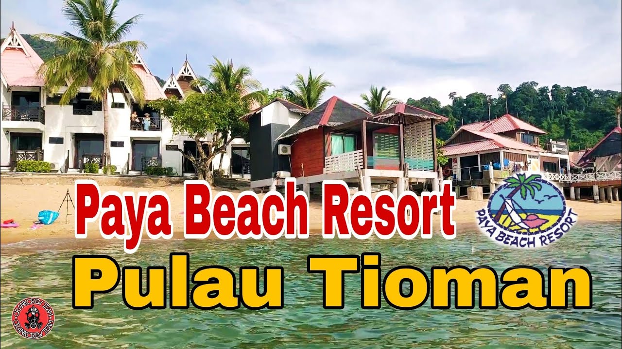 PAYA BEACH RESORT | Pulau Tioman 2022 | 3h2m Memang Tak Puas!! #vlog53 #crankcrewteam #pulautioman