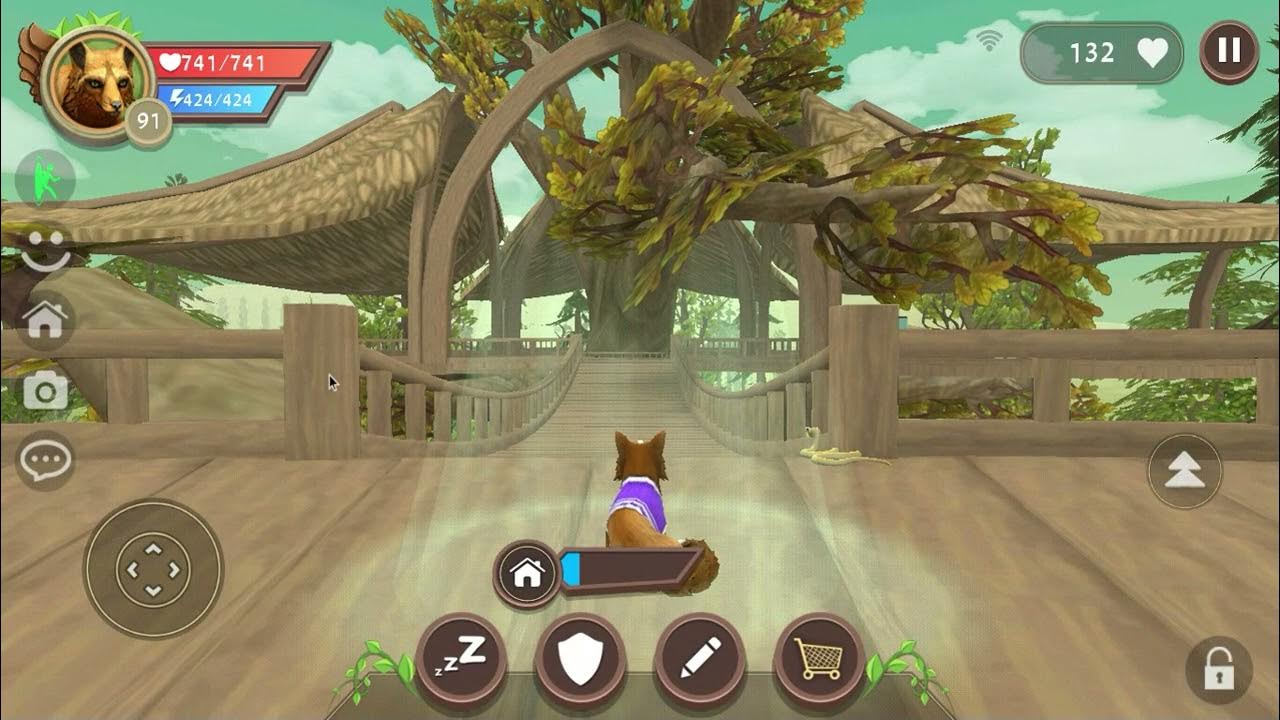 WILDCRAFT GLITCH?! (help im in the clan bosses but im in japanese