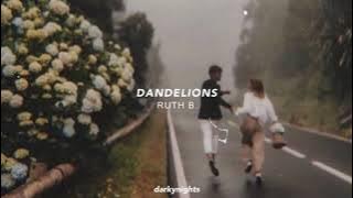 ruth b. - dandelions (tiktok version) I’m in a field of dandelions   lyrics in the description