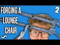 MAKING A STUPID-HEAVY FORGED CHAIR!!! Part 2