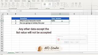 excel tips and tricks || How to create dropdown list in excel