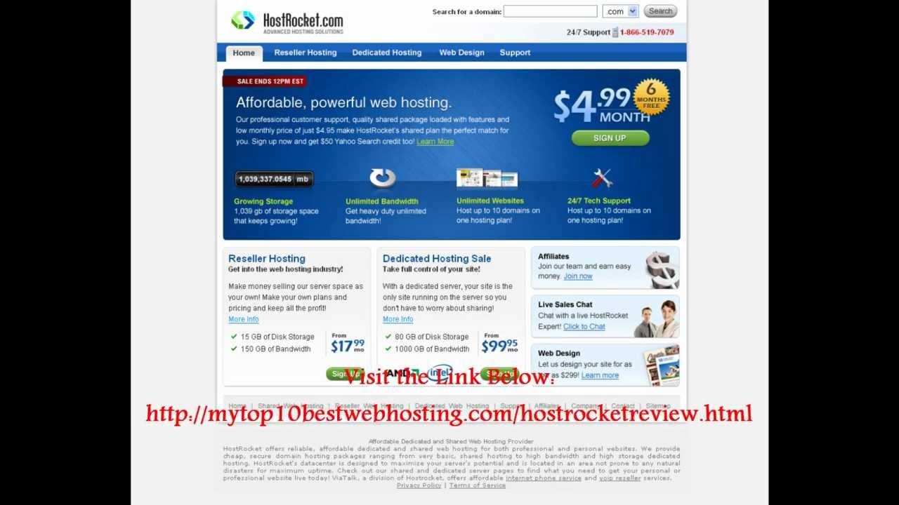 HostRocket Review & Coupon Code - YouTube
