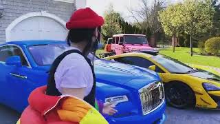 6ix9ine Sus colección de Autos