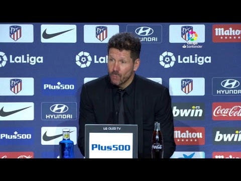 Rueda de prensa Atlético de Madrid vs D. Alavés - Rueda de prensa Atlético de Madrid vs D. Alavés