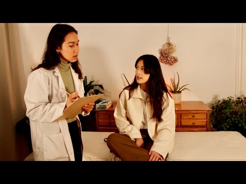 [ASMR] Ankle Joint and Foot Physical Exam with Ediya (Real Person Medical Roleplay)