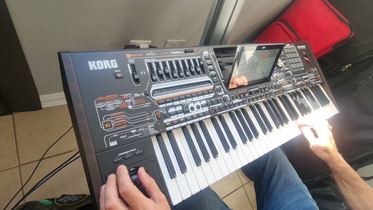 Korg pa5x MG - sha3bi real time performance (1.4.2)