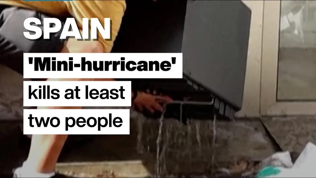 Spain: 'Mini-hurricane' kills at least two people in Catalonia • FRANCE 24 English