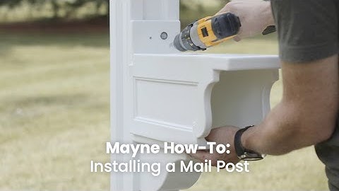 Mayne Mail Post Installation