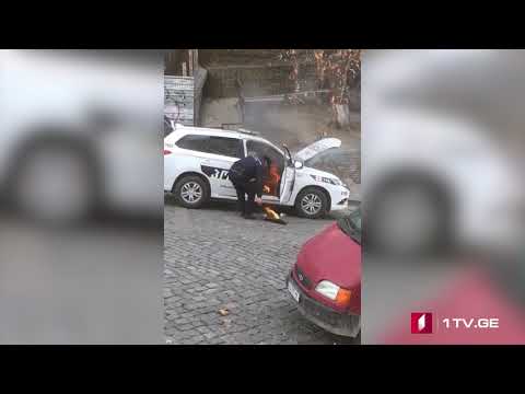 ავლაბარში საპატრულო პოლიციის მანქანა დაიწვა