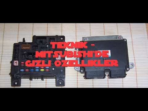 Teknik - Mitsubishi'de Gizli Özellikler Nelerdir? - #41