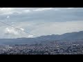 Drone sobrevolando el centro de Bogotá