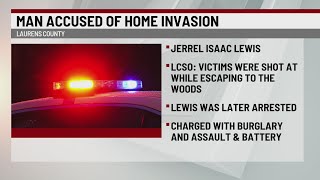 Man accused of shooting at victims including children in Laurens Co