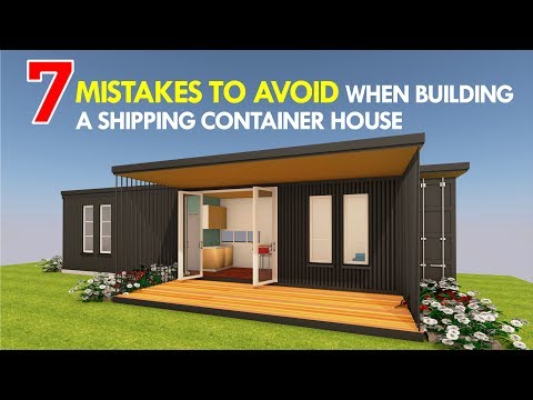 Top 7 Common Mistakes to Avoid Before Building a Shipping Container House