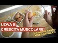 Uova e crescita muscolare (ipertrofia): i benefici delle uova