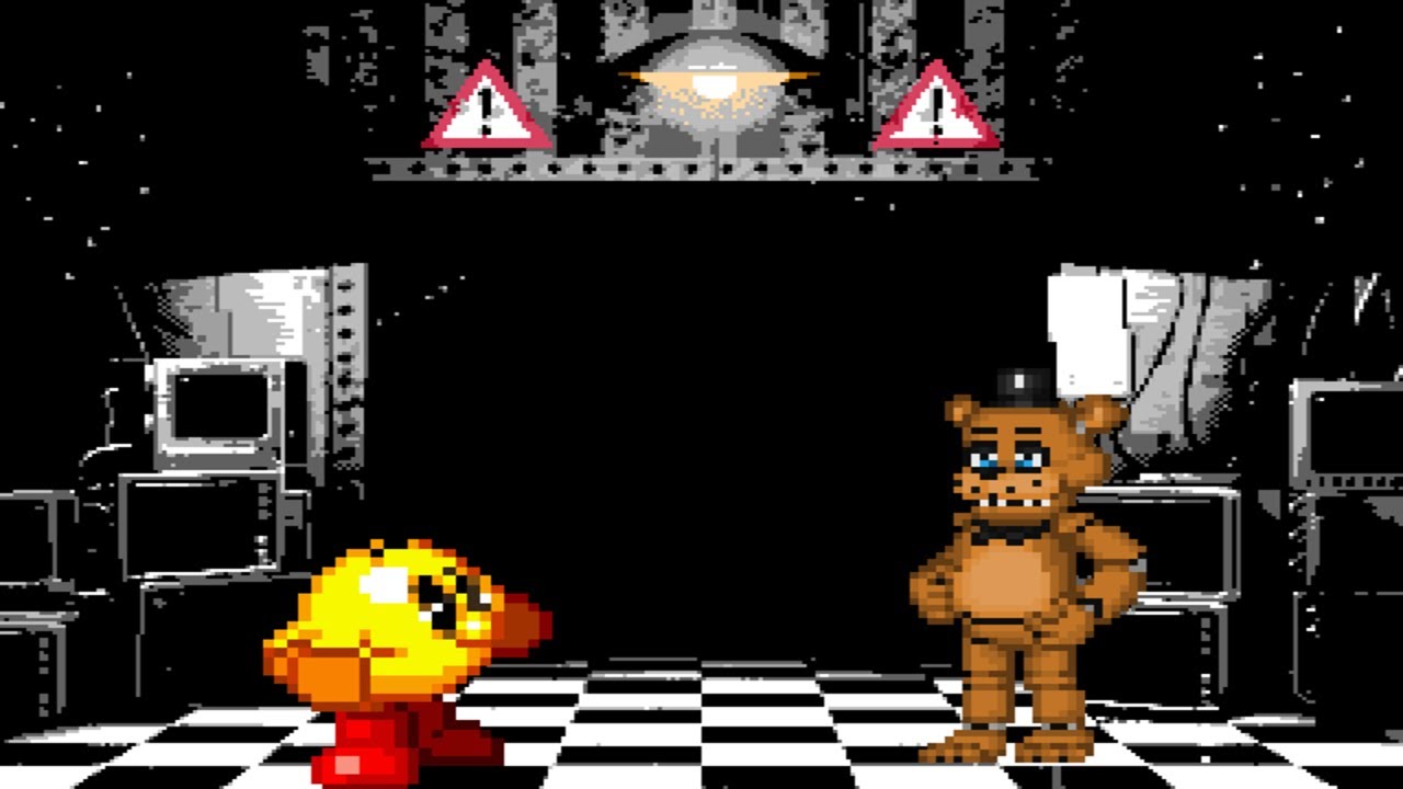 MUGEN: Pac-Man (Me) Vs Freddy Fazbear