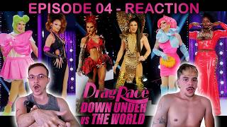 Drag Race Down Under vs The World - Episode 04 - BRAZIL REACTION