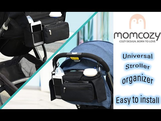 Momcozy Universal Stroller Organizer - Cup Holder, Phone Bag & More – Bilo  Collection