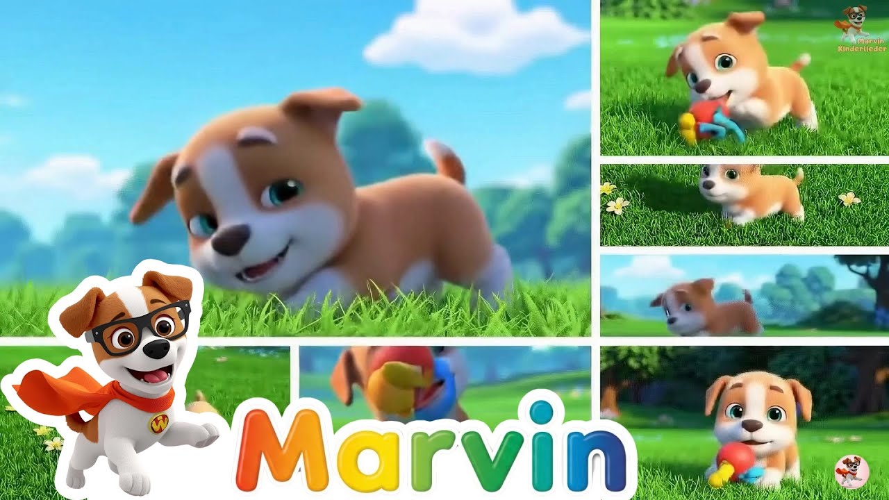 🌟 Frühlingszauber & Tierliebe! 10 Lustige Kinderlieder zum Mitsingen & Lernen | Marvin Kinderlieder