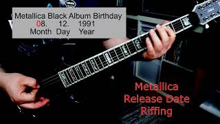 Metallica Black Album Birthday / Release Date Will It Riff? Old School Thrash Metal