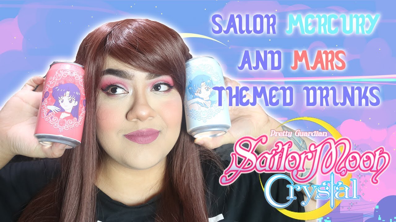 Sailor Moon Ocean Bomb Anime Drinks, 6 Sailor Moon Drinks, Asian