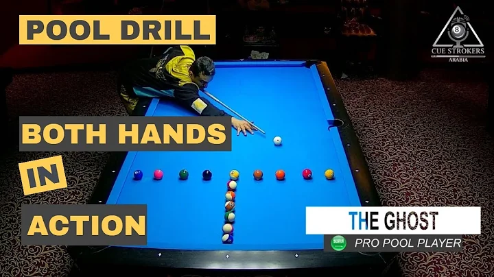 Pool Drill - 15 Ball T Layout  by the Ghost | Cue Strokers Arabia