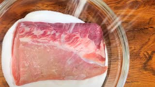 Curing Meat with Salt Only