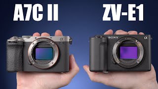 Sony A7C II vs Sony ZVE1