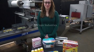 Doboy Shrink Flow-through, horizontal shrink wrapper