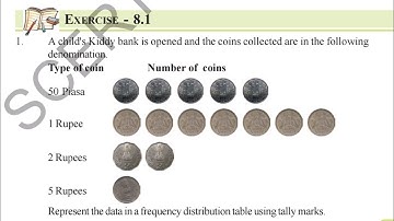 Class 6 | Maths | Chapter -8 | Data Handling |  Exercise -8.1 Full Solutions | Telangana State Board