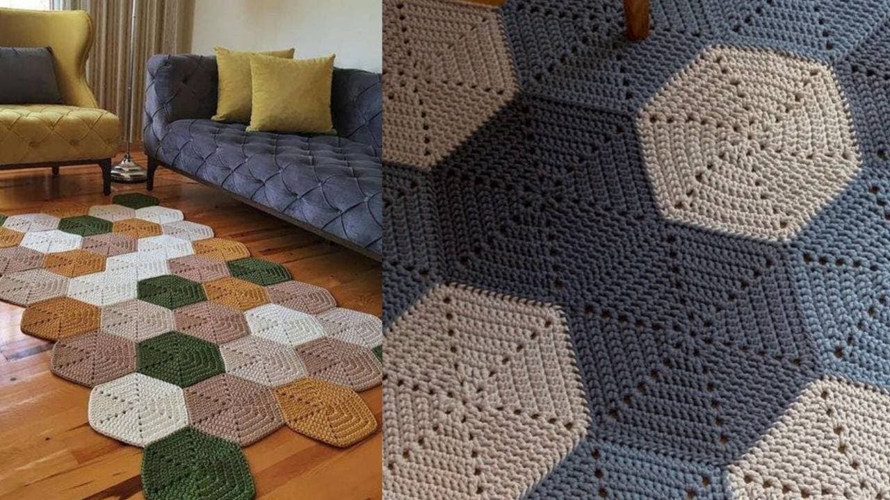 Вяжем шестиугольник крючком | Мотивы из шестиугольника