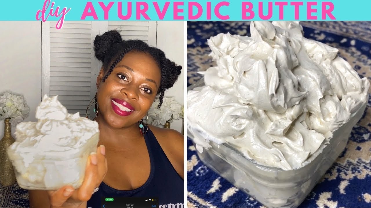 DIY Whipped Shea Butter for Natural Hair and Skin Infused with
