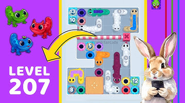 Gecko Out Level 207 Solution Walkthrough