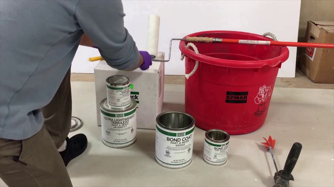 SynDeck How To  Mix & Apply Bond Coat SS1222