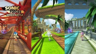 Sonic Forces: Speed Battle (iOS) - Silver, Amy, & Classic Sonic Gameplay screenshot 4