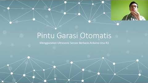 Presentasi Pintu Garasi Otomatis Menggunakan Ultrasonic Sensor Berbasis Arduino Uno R3