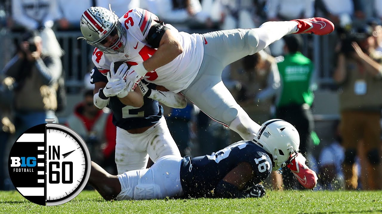 Ohio State at Penn State | Oct. 29, 2022 | B1G Football in 60 - YouTube